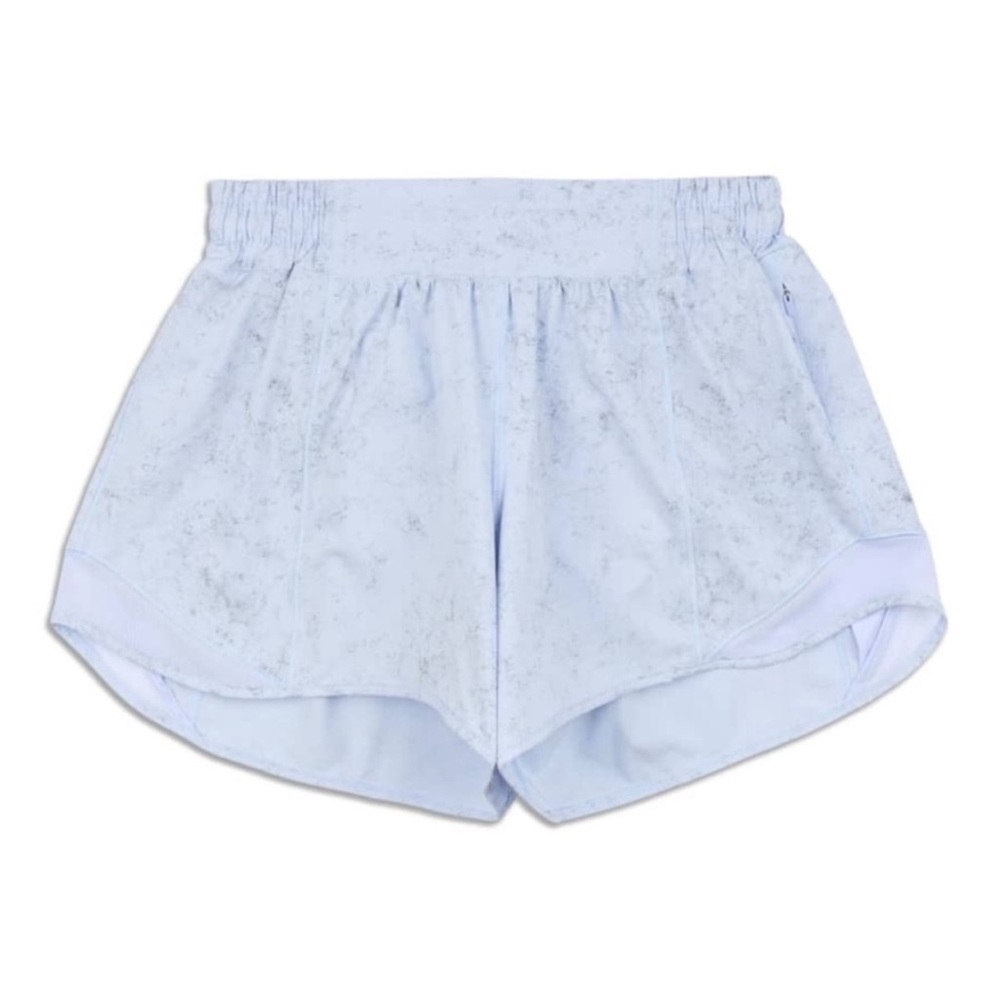NEW LULULEMON Hotty Hot High-Rise Lined Short 4"
Gravel Dust Pastel Blue Sise 2 - Picture 5 of 16